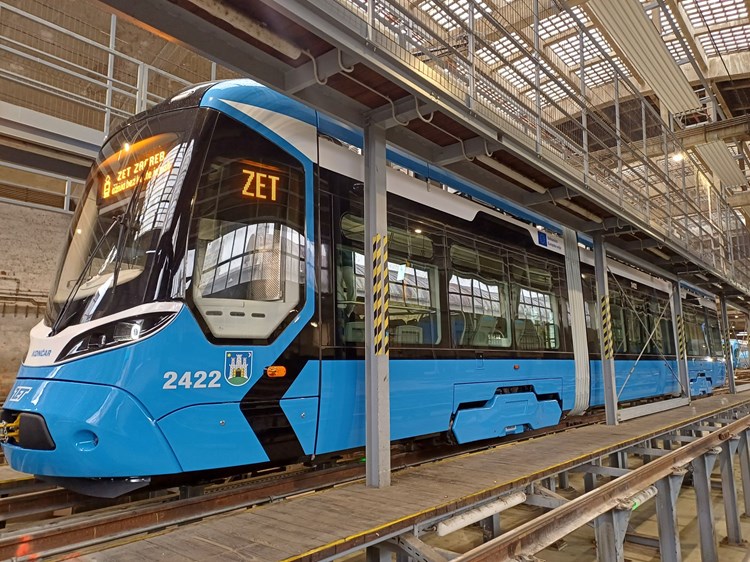 ZET-u isporučen 22. novi tramvaj